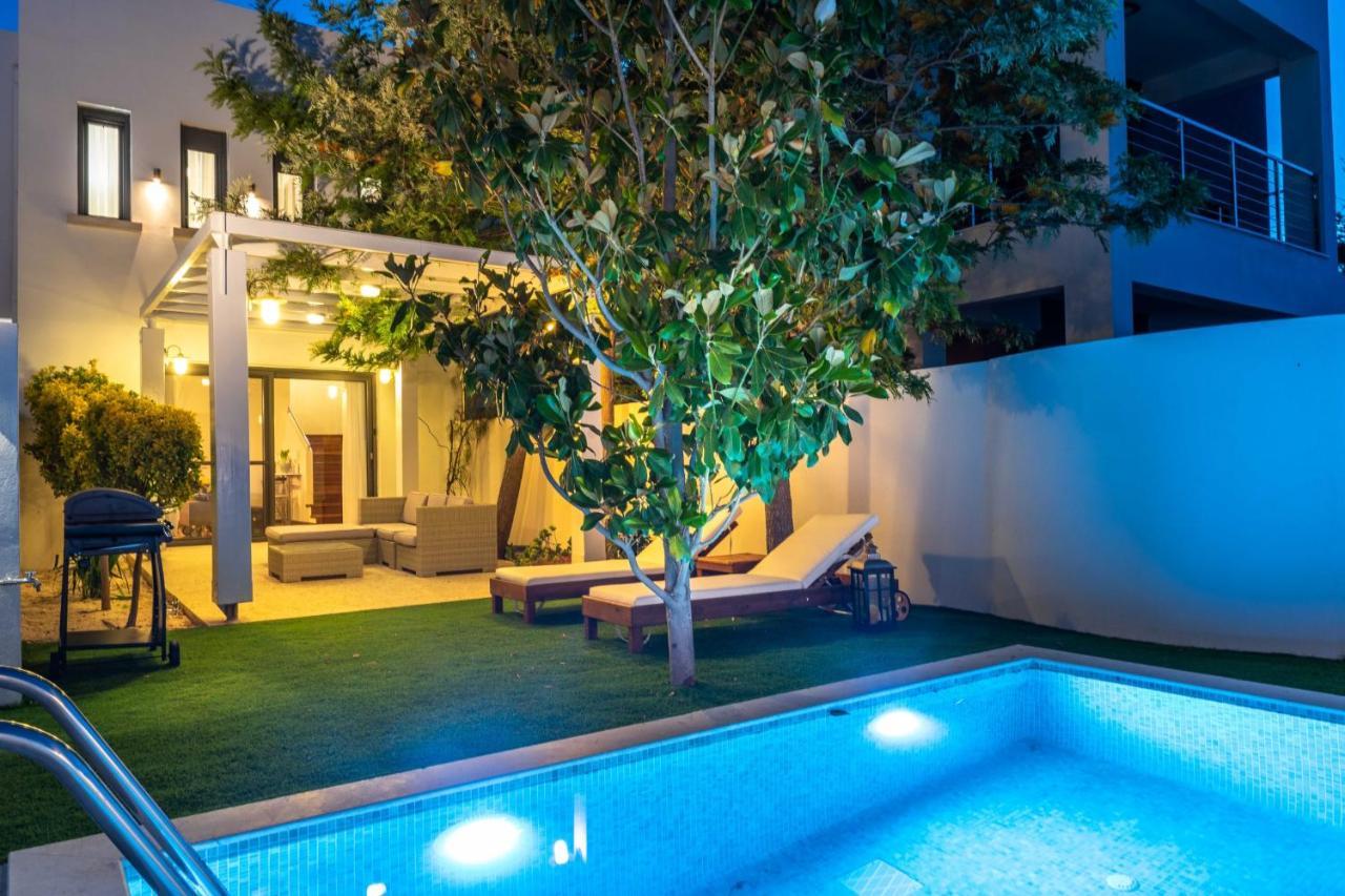 Romantic, Homely Villa Aura W Heated Pool Skalanion المظهر الخارجي الصورة